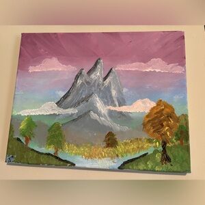 Mountain Landscape Canvas Art
